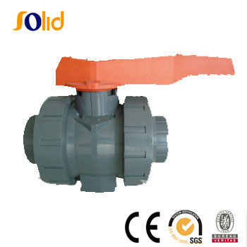 PVC union ball valve